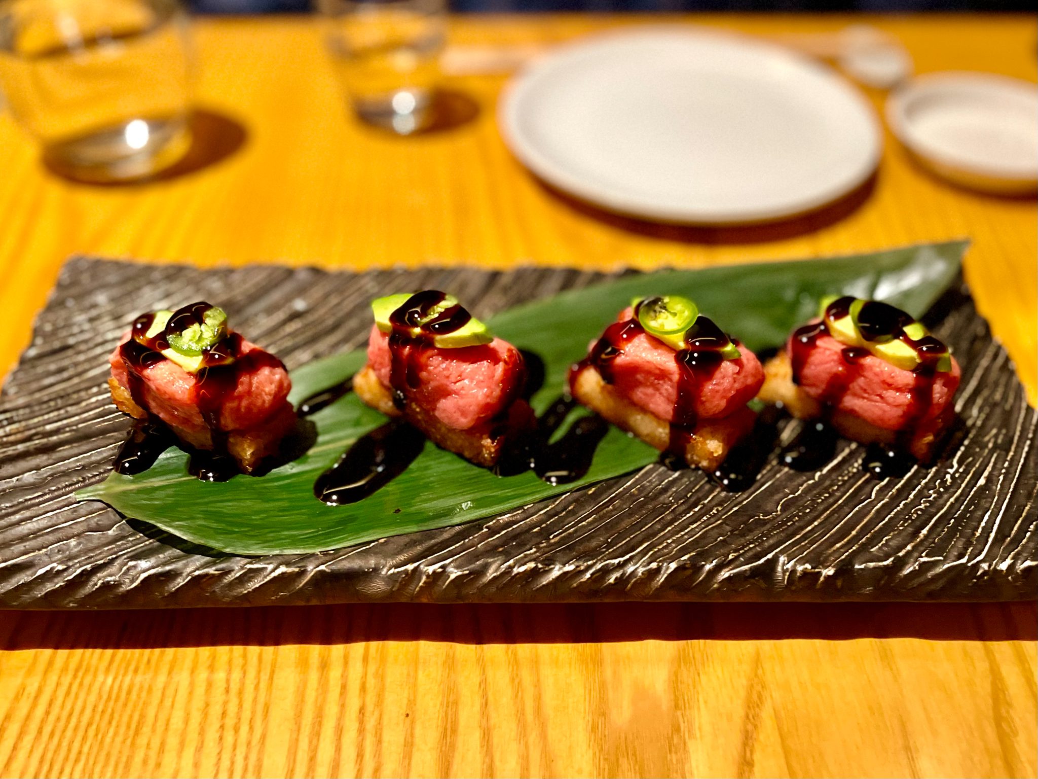 Spicy Octopus Crispy Rice - Taste With The Eyes
