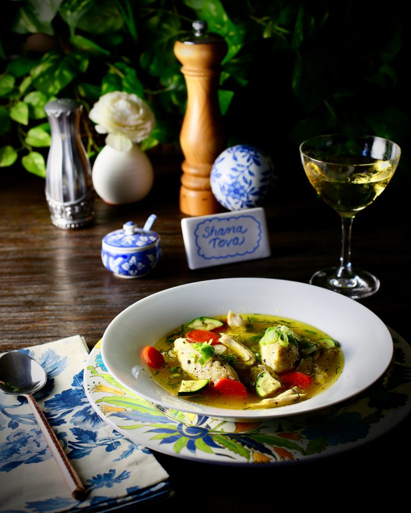Chicken Soup with Hungarian Farina Dumplings