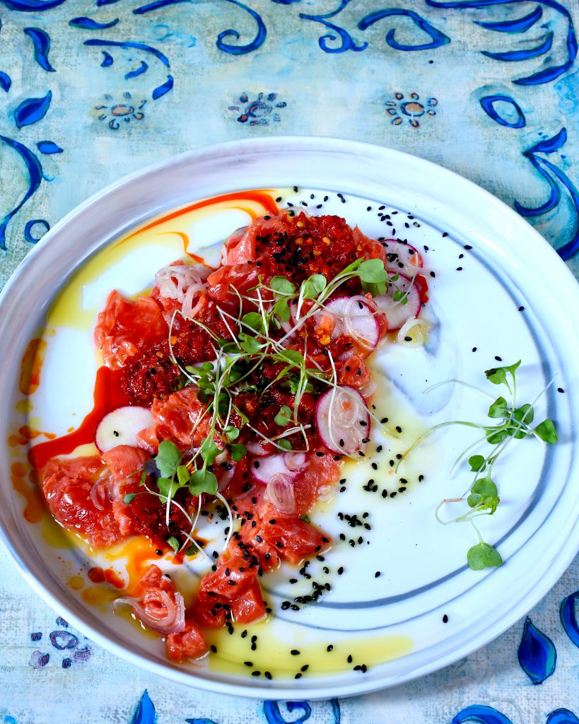 Sockeye Salmon Crudo