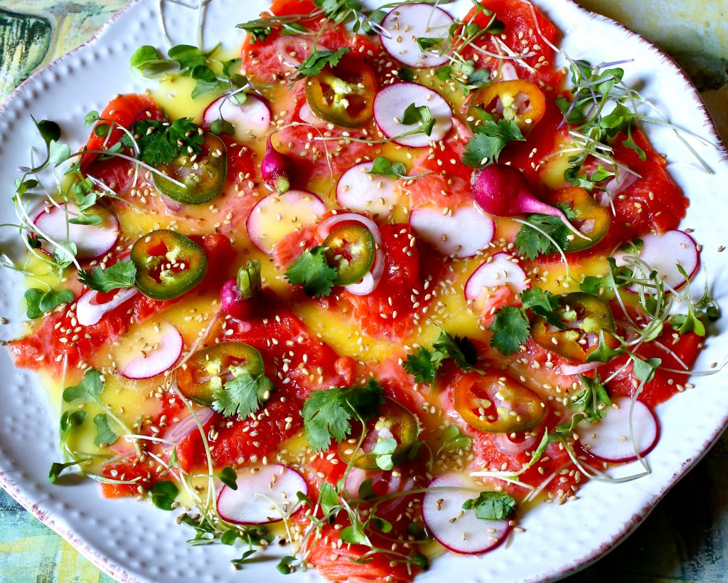 Sockeye Salmon Crudo