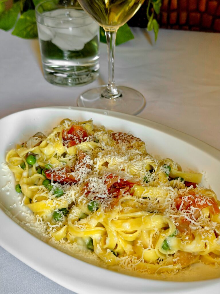 Fettuccine alla Papalina Inspired by Mother Wolf Las Vegas