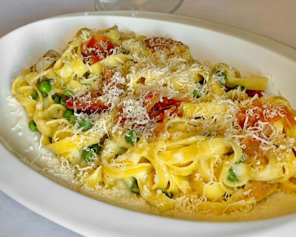Fettuccine alla Papalina Inspired by Mother Wolf Las Vegas