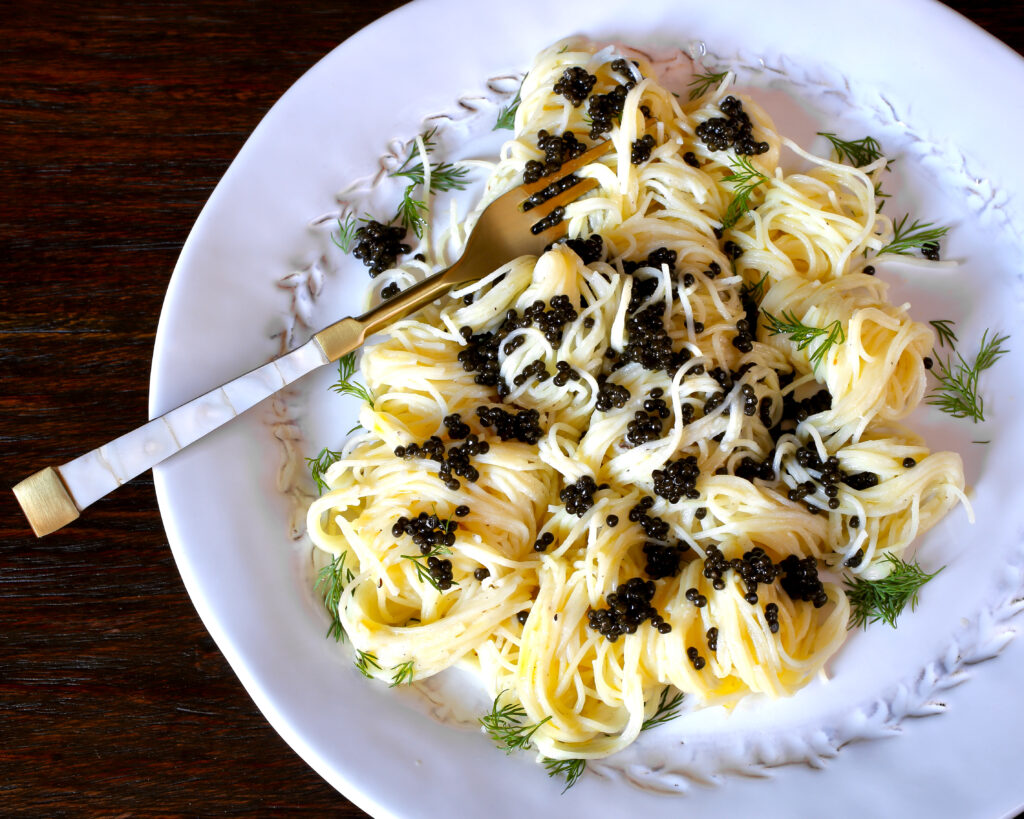 Chef Ludo's Caviar Pasta