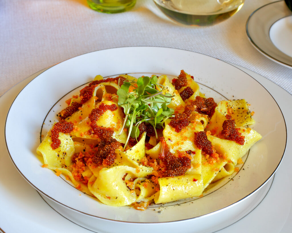 Shrimp Roe Pappardelle