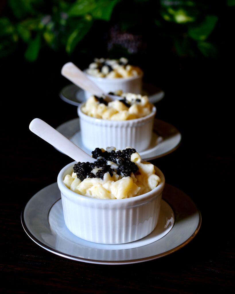 Caviar Mac and Cheese