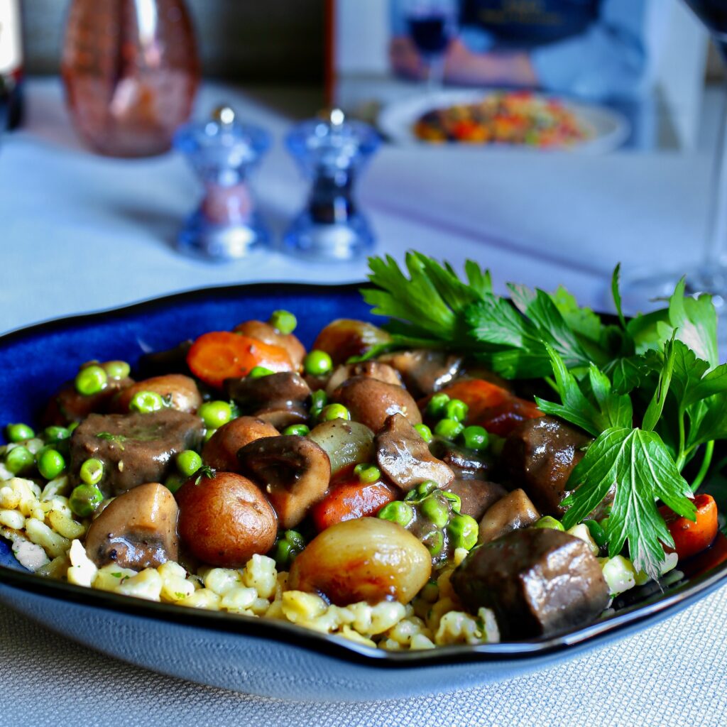 Filet Mignon Stew with Spätzle