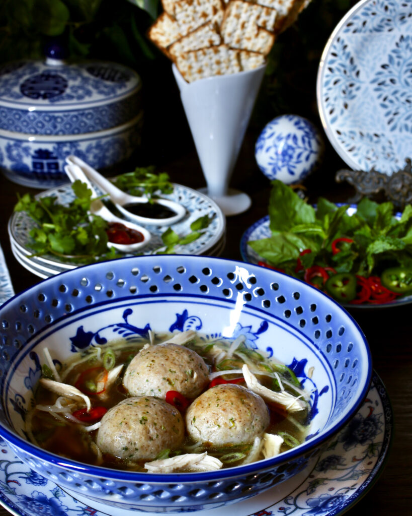Matzoh Ball Soup, Asian-Style