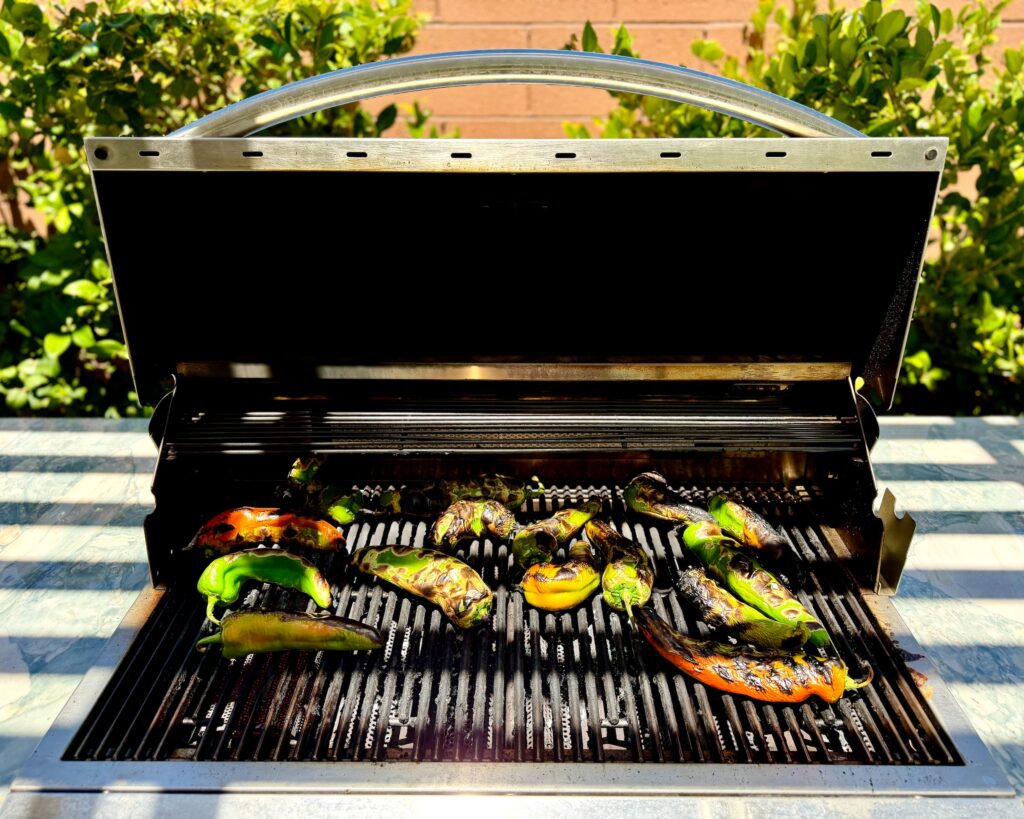 How to Grill Hatch Chiles