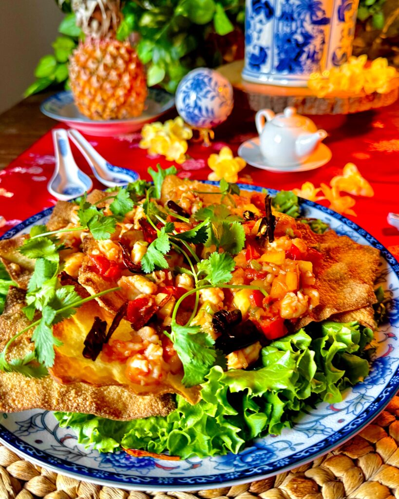 Hoi An–Style Fried Wontons (Shrimp & Pineapple)