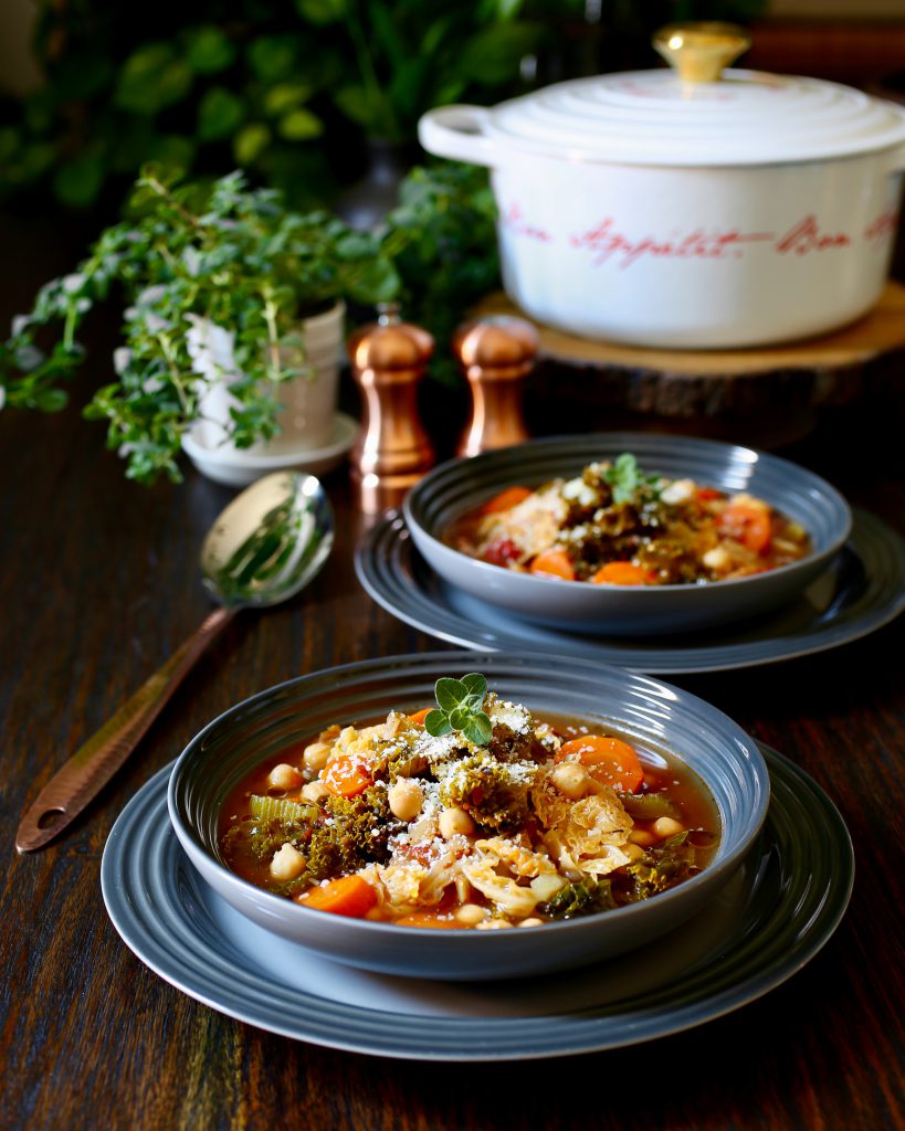 Chickpea Stew with Lots of Veggies