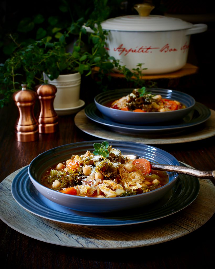 Chickpea Stew with Lots of Veggies