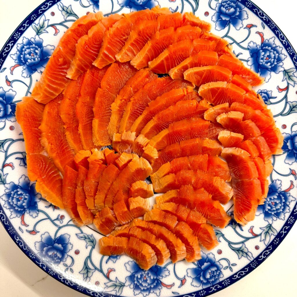 Salmon, Poisson Cru Style