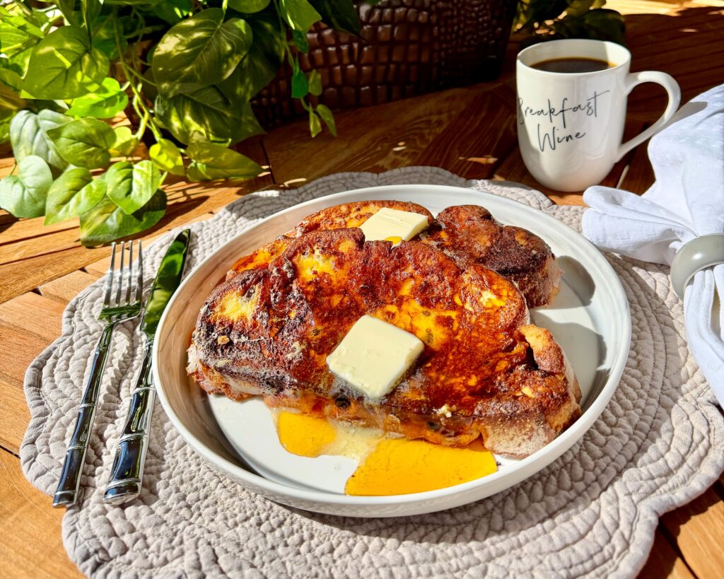 Raisin Challah French Toast