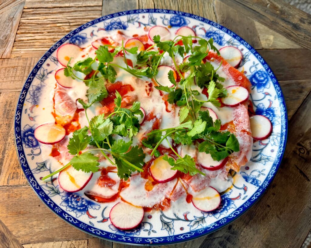 Salmon, Poisson Cru Style