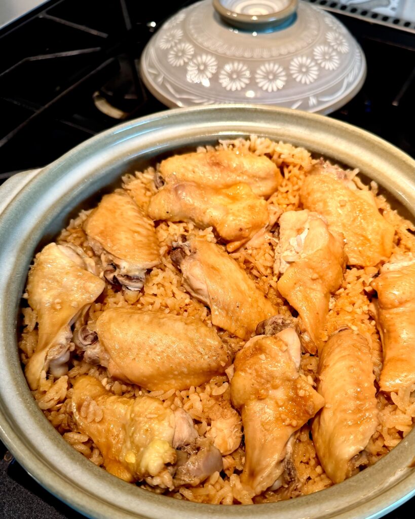 Japanese Chicken Wing Rice