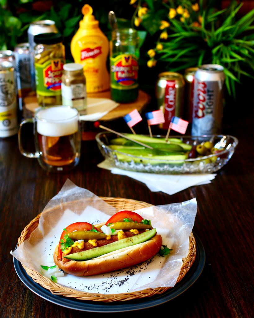 Vegan Chicago-Style Hot Dog