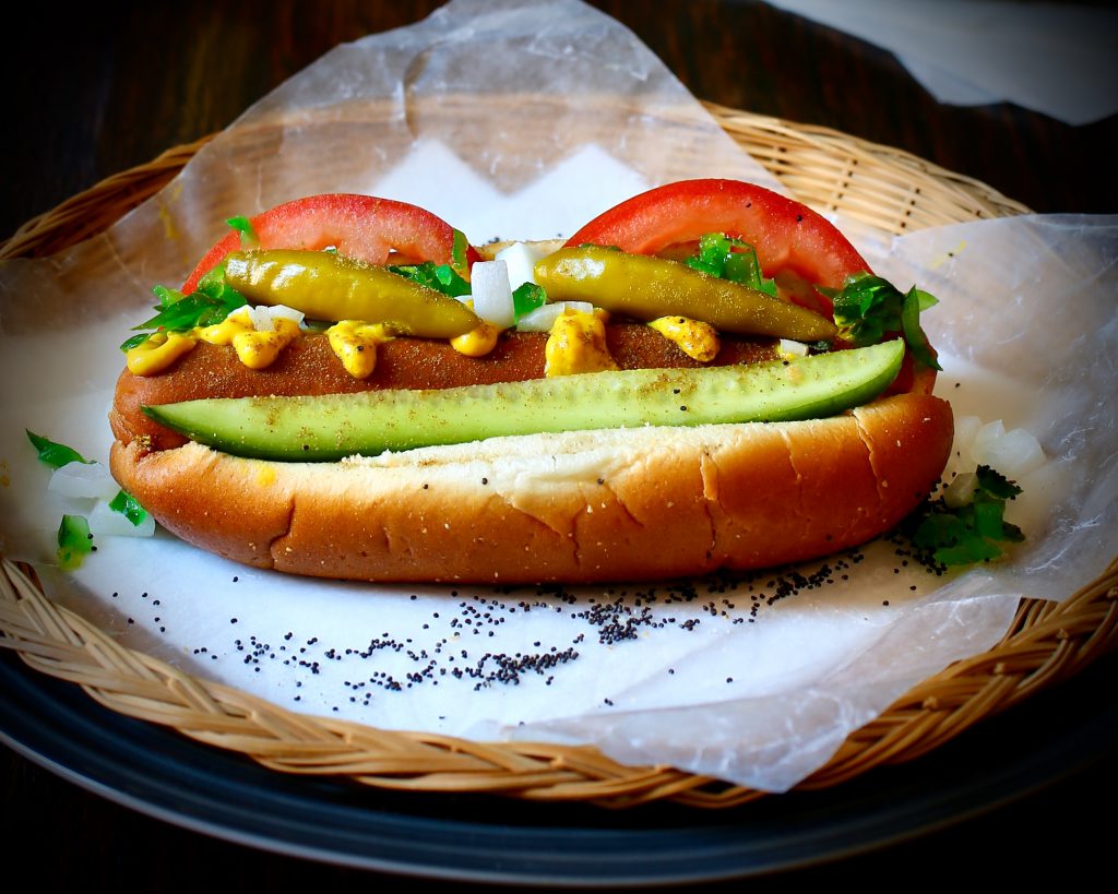 Vegan Chicago-Style Hot Dog