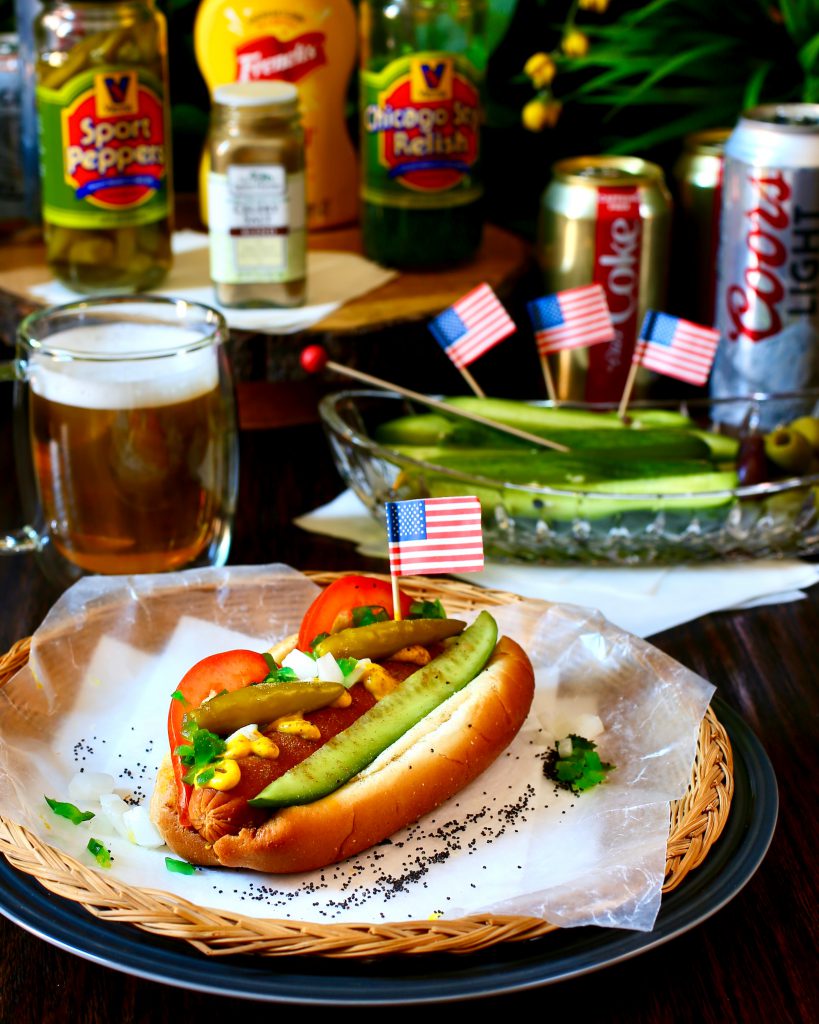 Vegan Chicago-Style Hot Dog