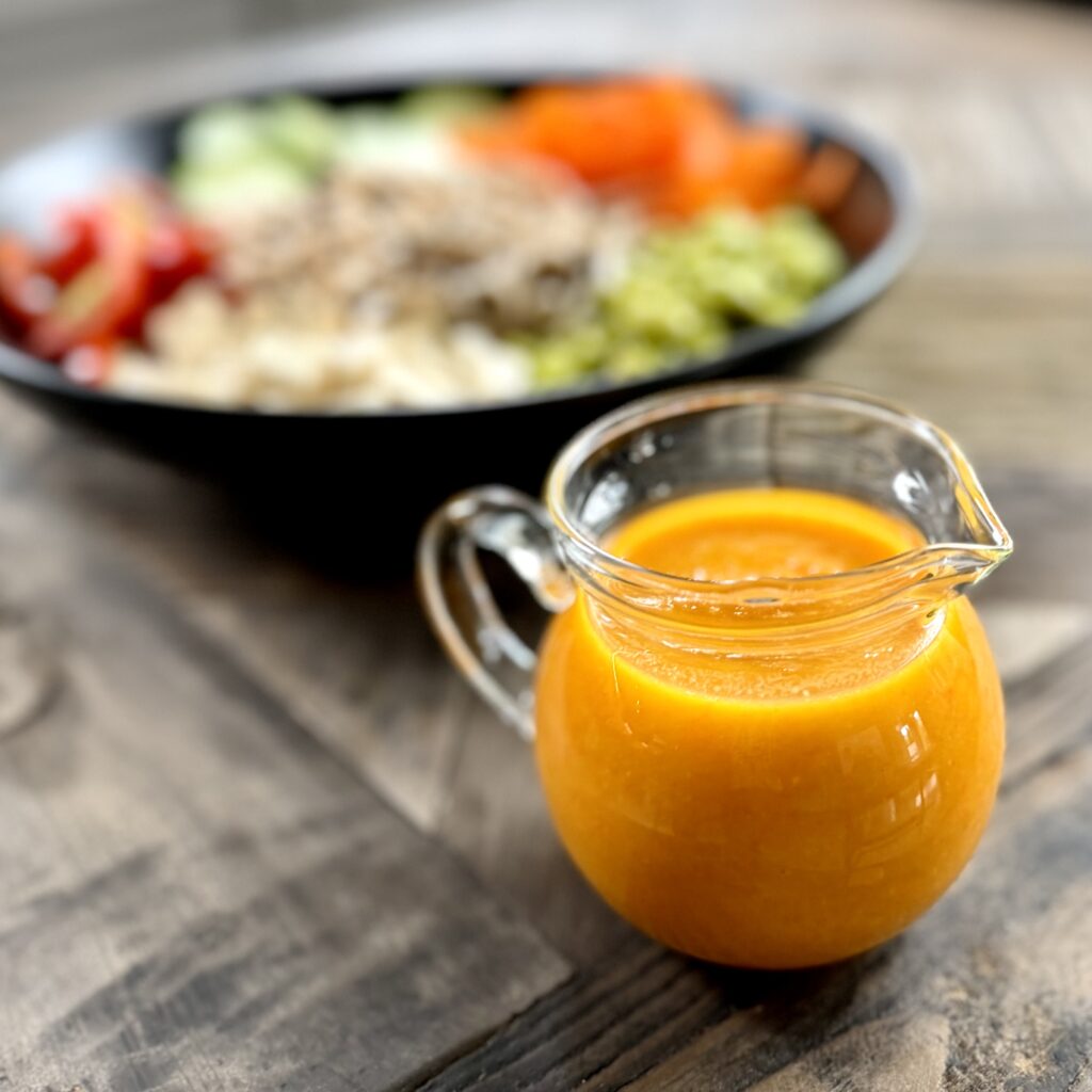 Soba Noodle Salad with Carrot–Apple Miso Dressing