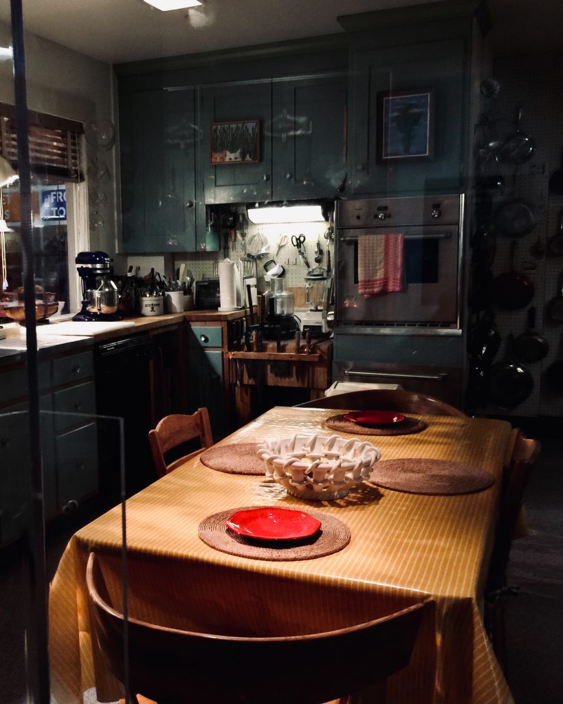 Julia Child's kitchen on display at the Smithsonian