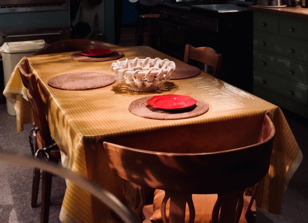 Julia Child's kitchen on display at the Smithsonian