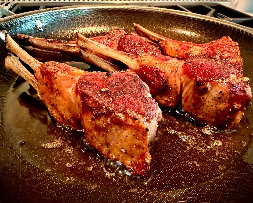 How to cook Double Lamb Chops