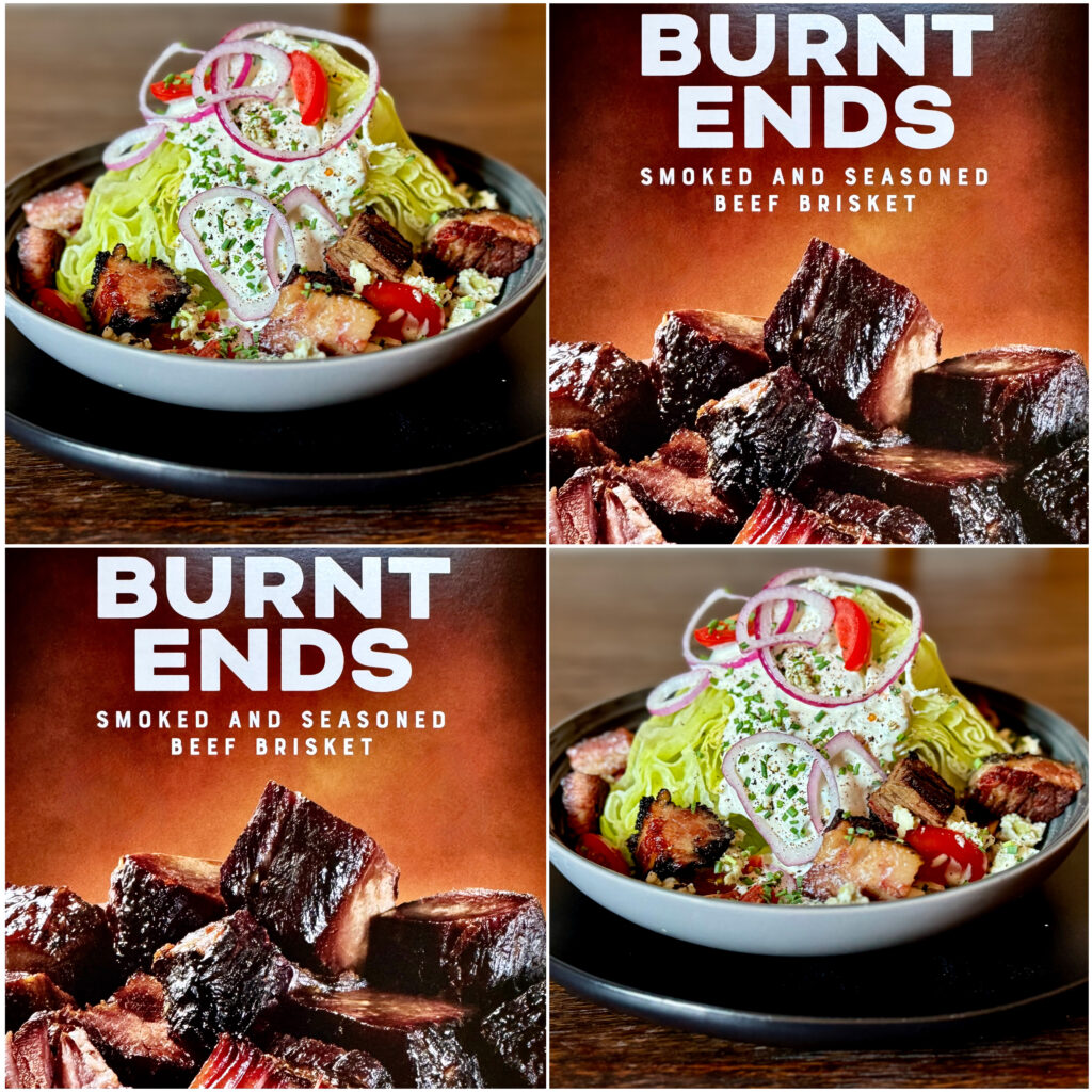 Burnt Ends Wedge Salad