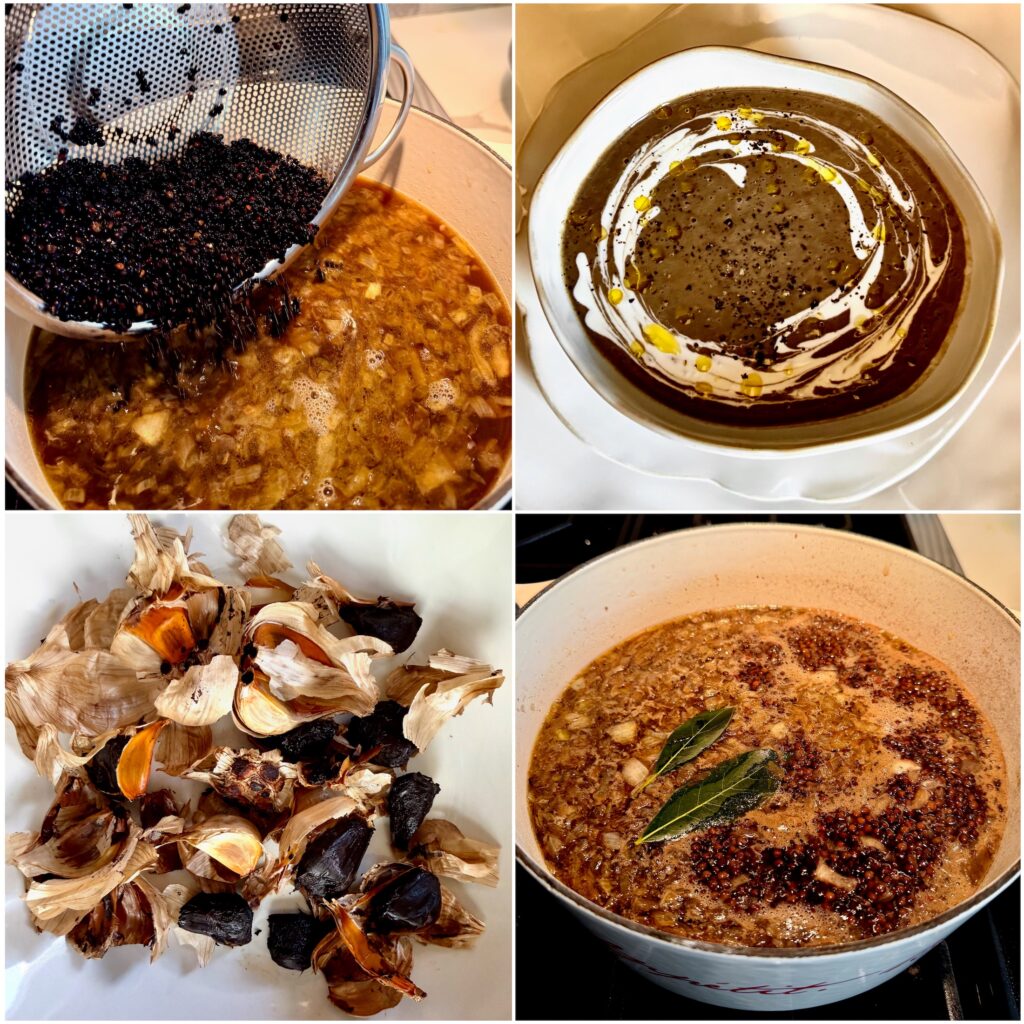 Black Beluga Lentil Soup