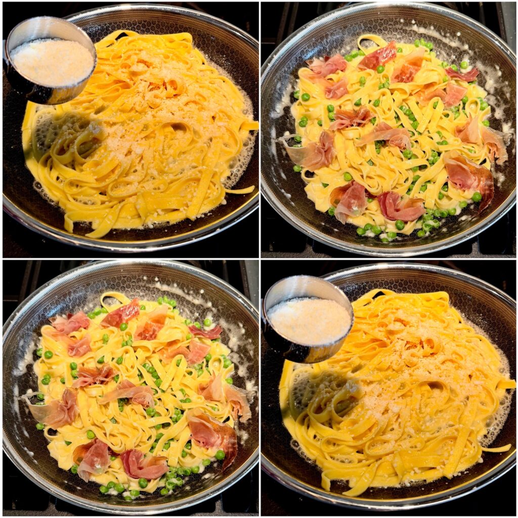 Fettuccine alla Papalina