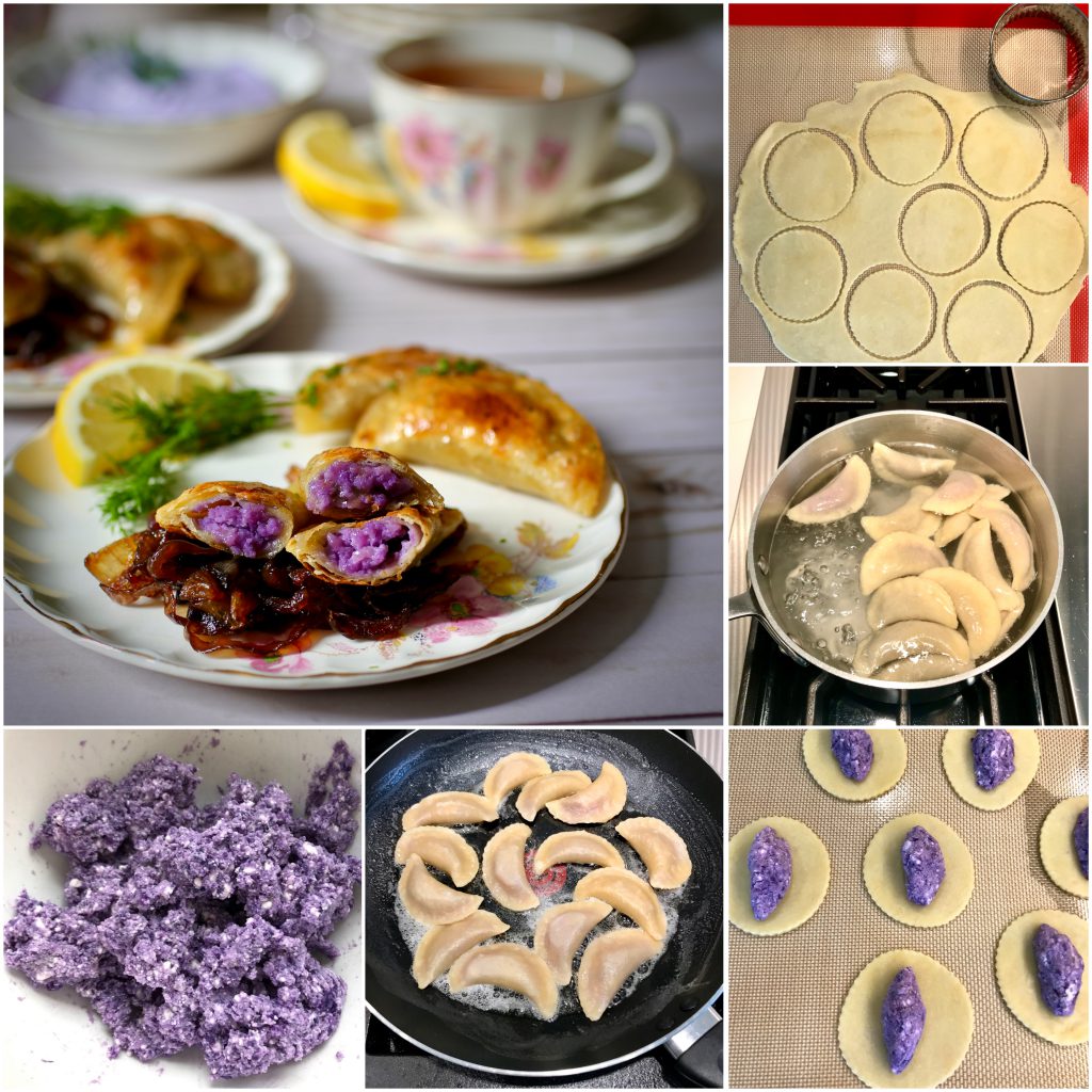purple pierogi