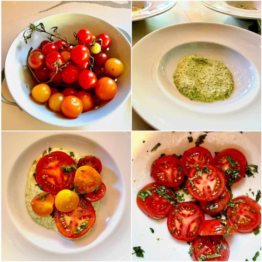 Fontainebleau Tomato Burrata Salad